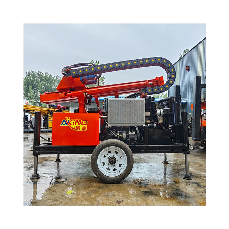 230m Water Well Drilling Rig Hydraulic Deep Well Drilling Machine Geological Exploration Drilling Rig