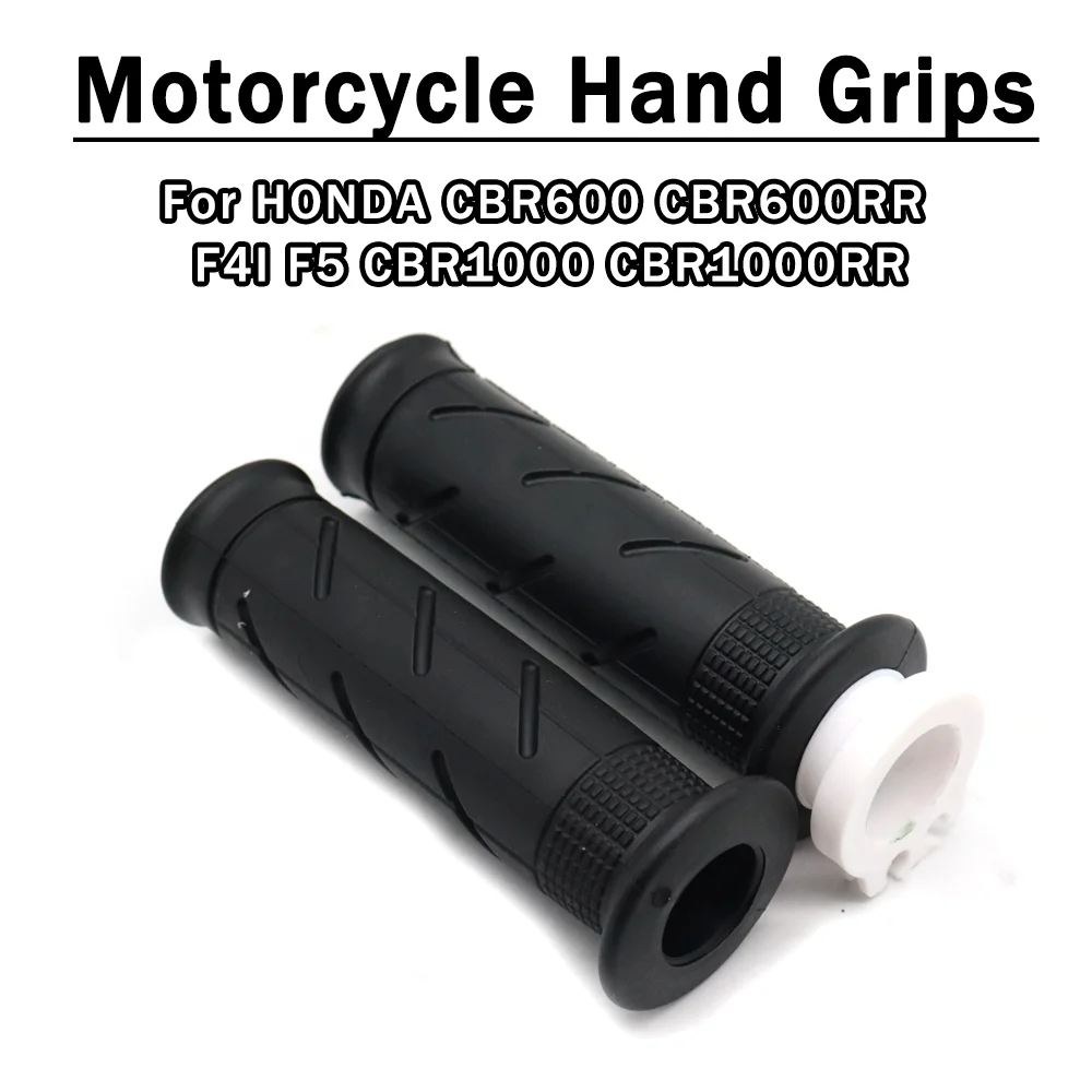 

For HONDA CBR600 CBR600RR F4I F5 CBR1000 CBR1000RR CBR 600 1000 RR Motorcycle Black Handlebar Hand Grips Bars Cover