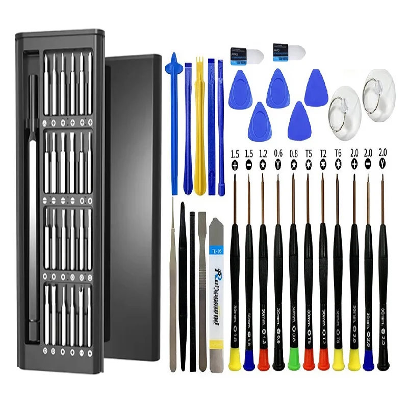 53 in 1 Screwdriver Set Phillips Torx Hexagonal Flat Head Magnetic Screwdriver Head for iPhone For Smart Home PC Phone Repair — product photo 1 of 1