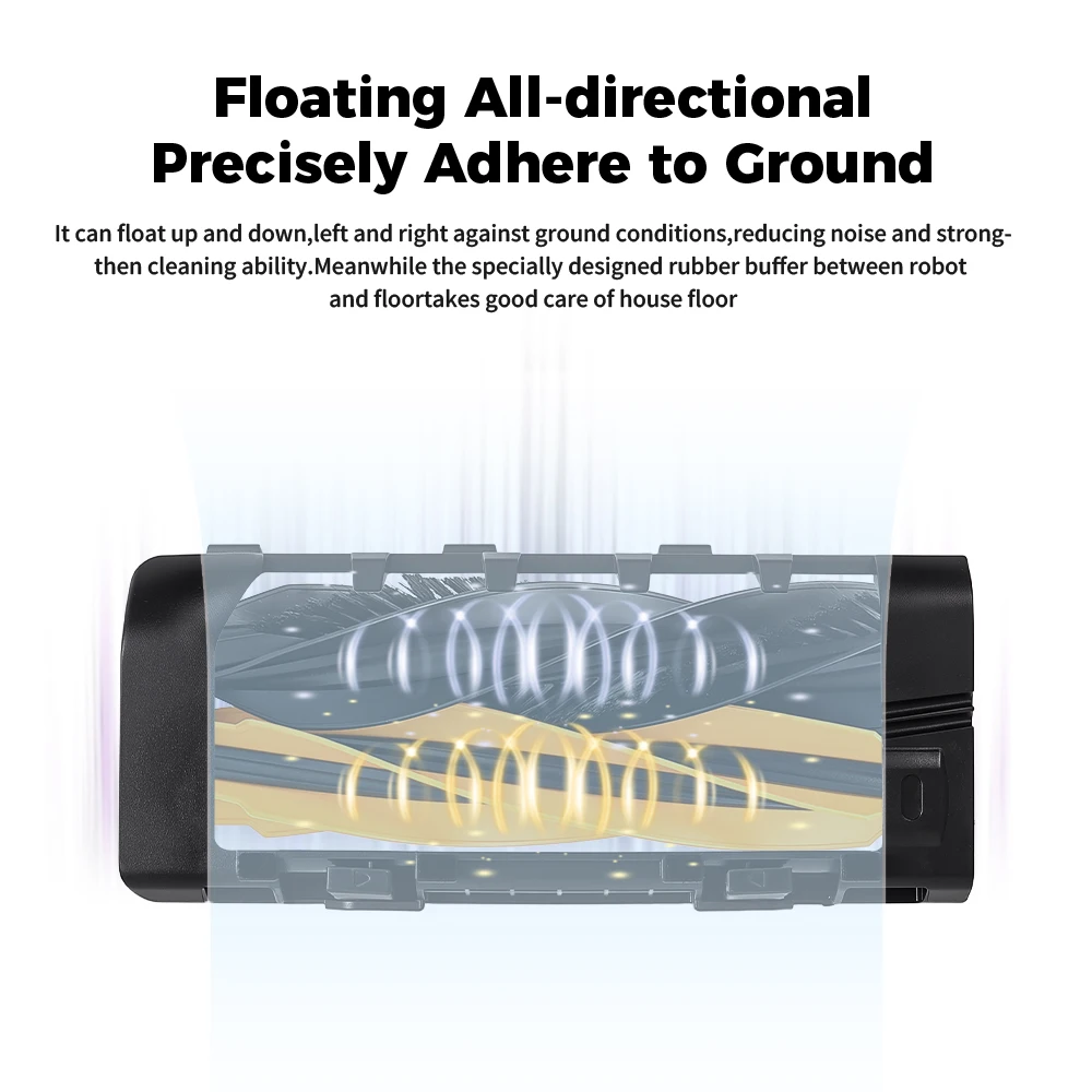 أجزاء غطاء فرشاة الأسطوانة لـ Dreame X50/X50 Ultra/X50 Pro/S40/X40 طبعة محسنة روبوت فراغ غطاء الفرشاة الرئيسية المرفقات