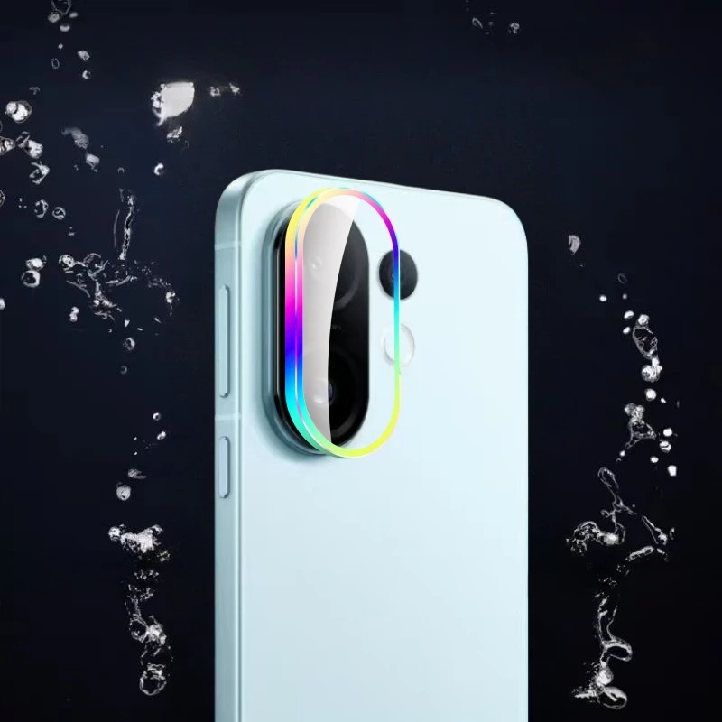 ل Vivo S30 Pro Mini X200 FE V60 حلقة معدنية زجاجية عدسة الكاميرا حماة ل VivoV60 S30Promini الخلفي ملصق طبقة رقيقة واقية