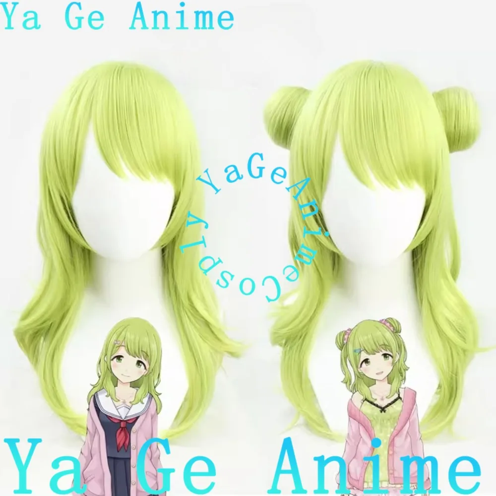 

Синтетический термостойкий парик для косплея VTuber Моринака Казаки в стиле Лоли для аниме, игр, Хэллоуина, карнавала и вечеринок