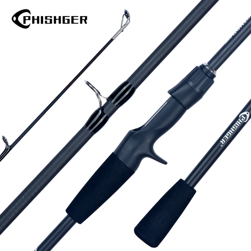 PHISHGER Spinning Baitcasting Travel Carbon Mini Goods For Fishing Rods Casting Weight 5-30g M Fast Ultralight Lure Trout Pole - View 1 PHISHGER Spinning Baitcasting Travel Carbon Mini Goods For Fishing Rods Casting Weight 5-30g M Fast Ultralight Lure Trout Pole - View 1