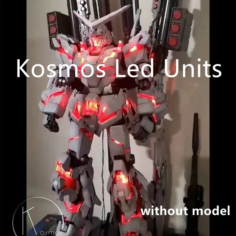 

Kosmos Led Units for 1/60 Gunpla RX-0 Unicorn Banshee Phenex Final Battle Ver. main led and shield led Unicorn red Phenex blue