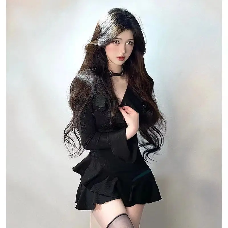 Vestidos femininos malha glitter em camadas tule saia desempenho noite mostrar espumante moderno glamouroso dramático jovem declaração