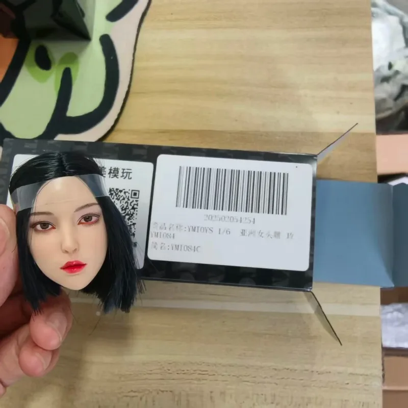 

YMT076 YMT084 YMT089 Модель головы азиатской красавицы в масштабе 1/6, скульптура головы для 12-дюймовых фигурок солдат, аксессуары для тела.