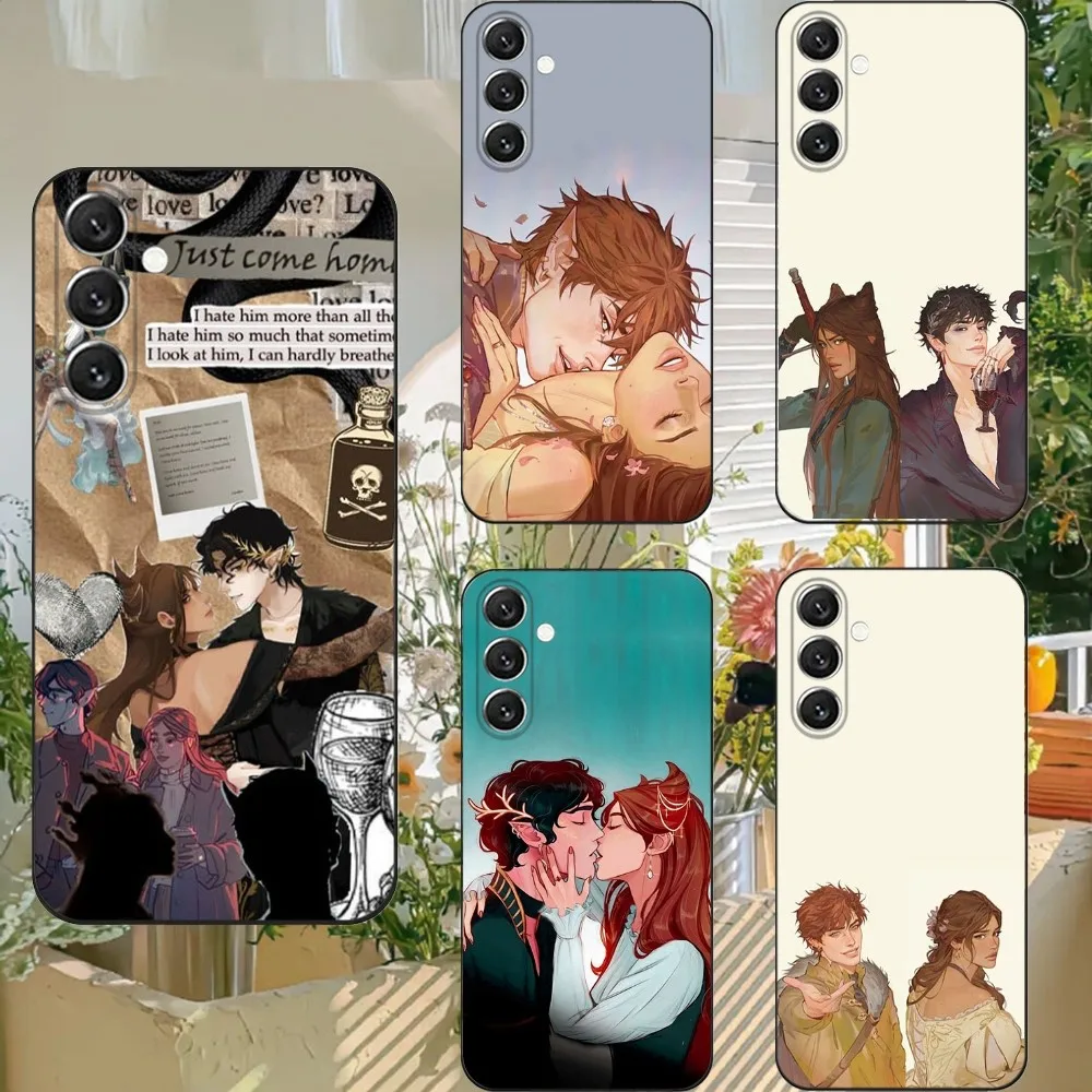 The Cruel Prince Jude And Cardan Phone Case For Samsung S21,S22 Ultra,S20,S30 plus,S22 plus,S23,S30 ultra 5G Silicone Cover