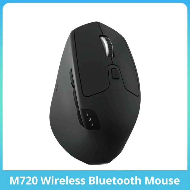 

Беспроводная Bluetooth-мышь M720: Двухрежимная, для нескольких устройств, для офиса, эффективная, удобная, для ноутбука