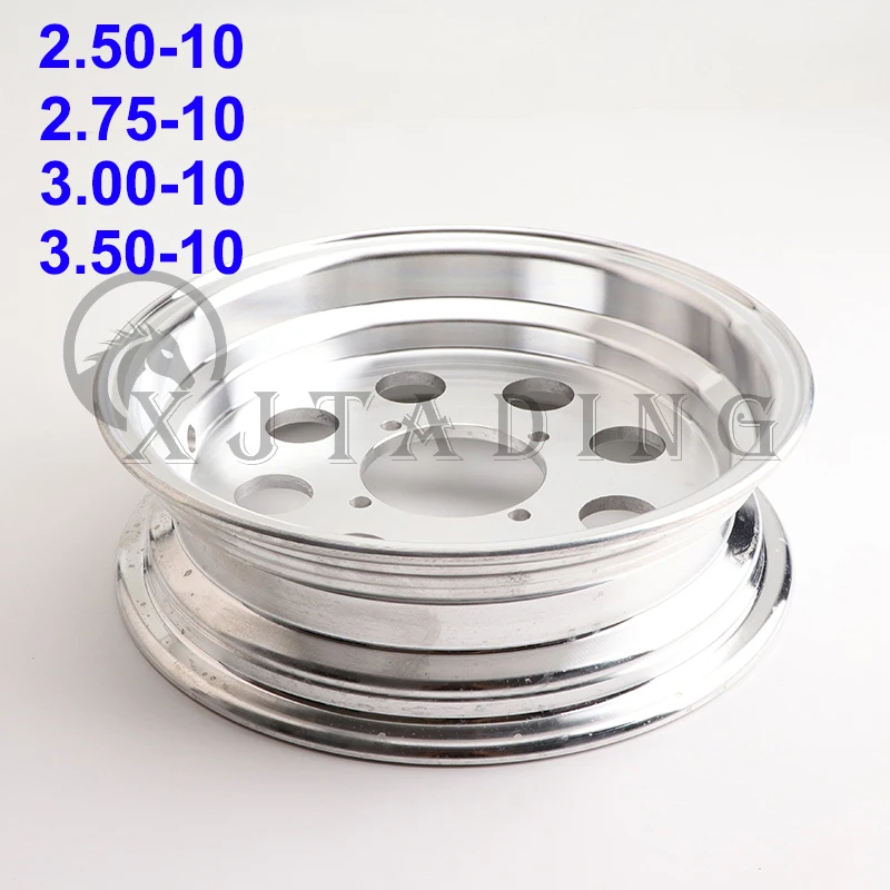 10 inch Aluminum Wheel hub 2.5/2.75/3.0/3.50-10 Front/Rear rims For Monkey Bike Small Monkey Motorcycle Wheel Modified patrs