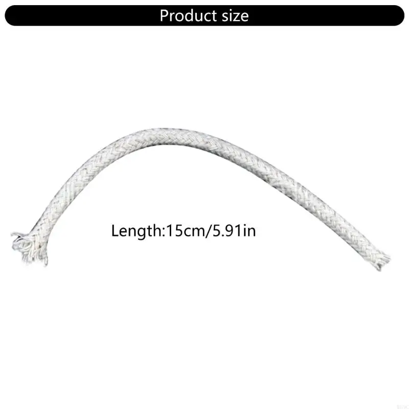 W89C Wick para lâmpadas petróleo, pavio algodão para lâmpadas querosene, lâmpada óleo e vela