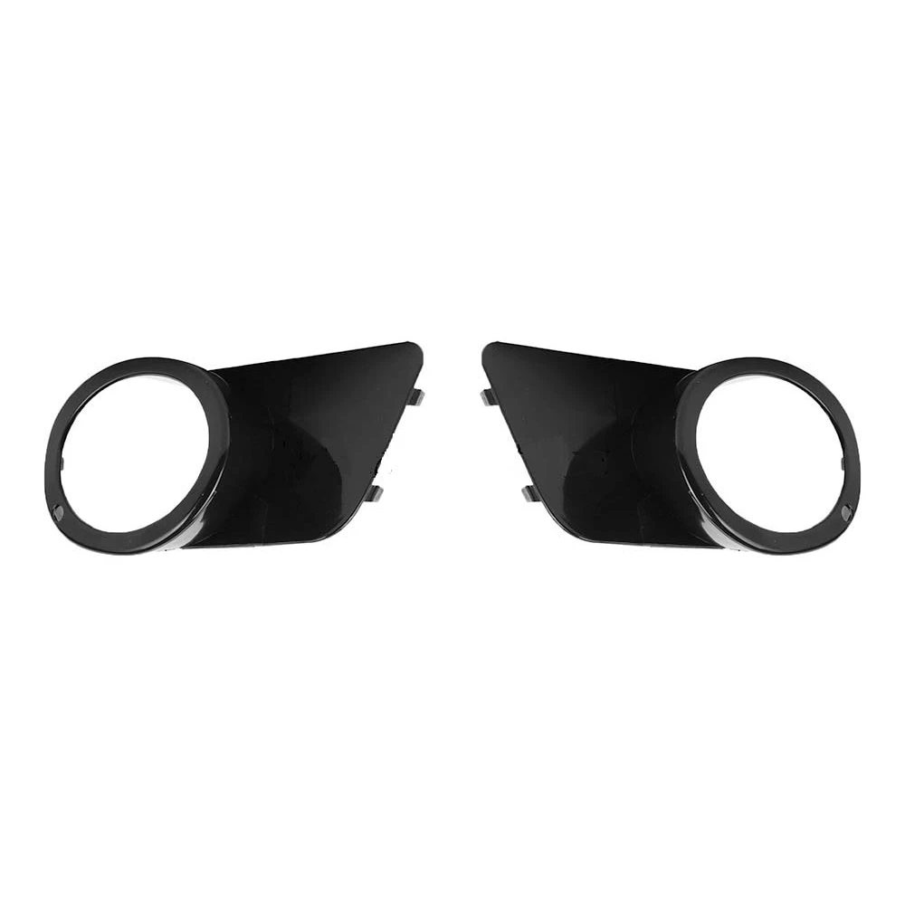 2Pcs Front Bumper Light Cover Trim Fog Lamp Frame For BMW 5 Series E39 M5 1998 1999 2000 2001 2002 2003 51112496283 51112496284