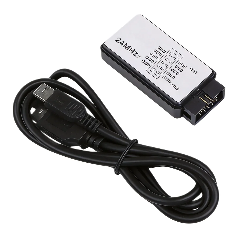USB Logic Analyzer for Efficient For ARM FPGA Development 24M Samples 8 Channels Built in Powerful Protocol Analysis Engine