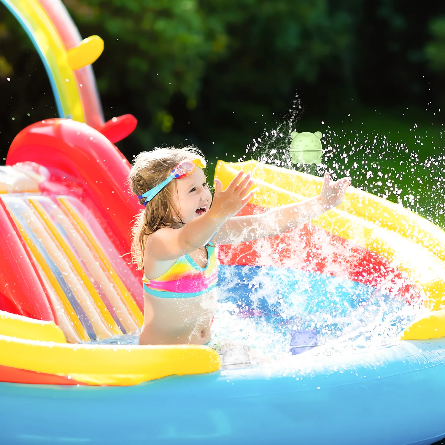 Ballons d'eau magnétiques réutilisables, rechargeables, auto-scellants, remplissage rapide, balles d'eau, bombes, plage, piscine, jouets d'été pour enfants