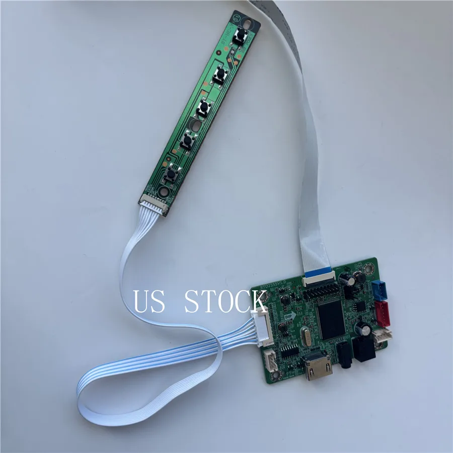 EDP Controller board kit US for B133HAN05.1 B133HAN05.2  B133HAN05.3  B133HAN05.6  B133HAN05.A  B133HAN06.6 13.3inch 1920*1080 panel screen 30pins LED LCD monitor Display 17.3 inch DIY kit  HDMI-compatible