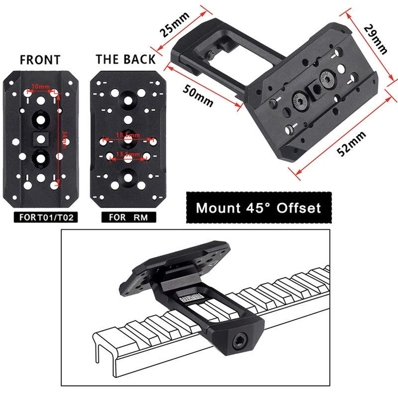 OM 45 Multi-Function Side Mount Bracket
