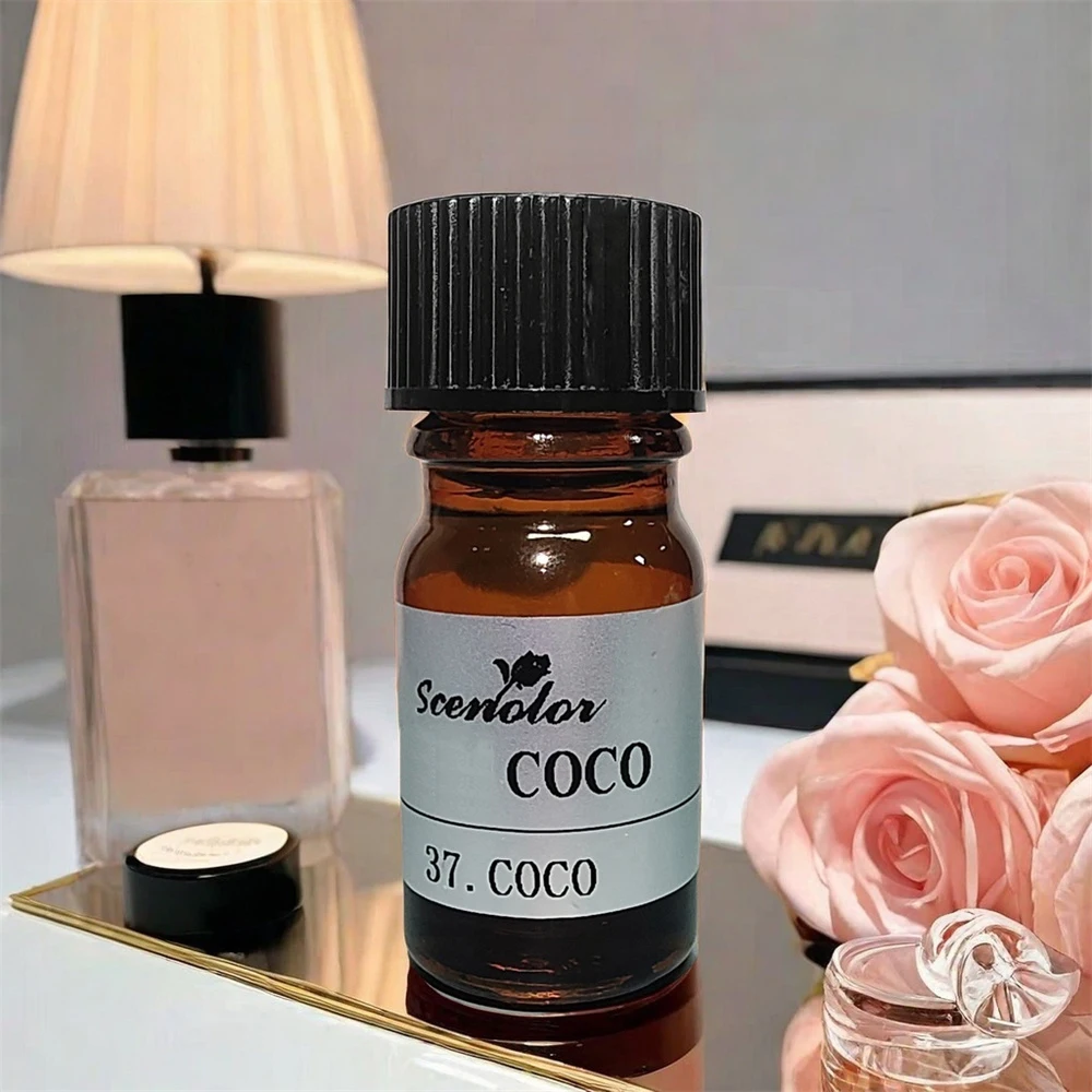 5ML Pure Natural Hotel Perfume Oil Waterless Aroma Essential Oils Chxnel COCQ Hvrmas Terrea Shangri-La Ritz Carlton Four Season