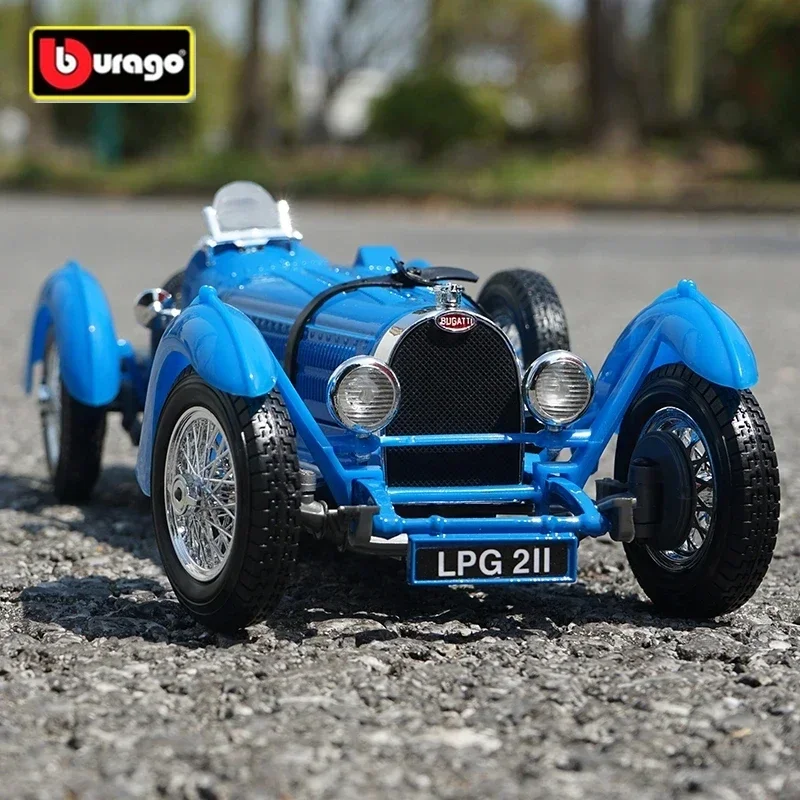 

Bburago 1:18 1934 Bugatti Type 59 Alloy Car Model Diecast Metal Toy Classic Car Model Simulation Collection Gifts Toys Boys