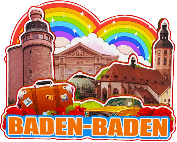 Decorative Magnets for Baden Germany City Landmark Travel Unique Souvenirs 3D Wooden Fridge Stickers Delightful Gifts