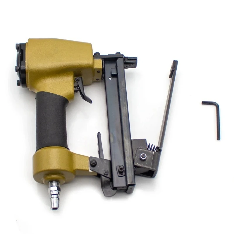 1022J Multifunctional Pneumatic Staple Gun Code Book Sewer Leather Fabric Carton Wood Air Nailer Stapler