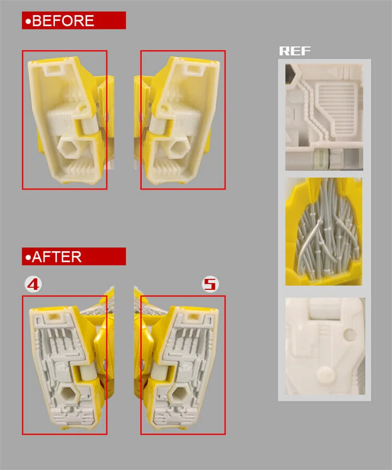 NEW GO Better Upgrade Kits Filler For Transformation Legacy G2 Universe Jhiaxus Action Figure Accessories