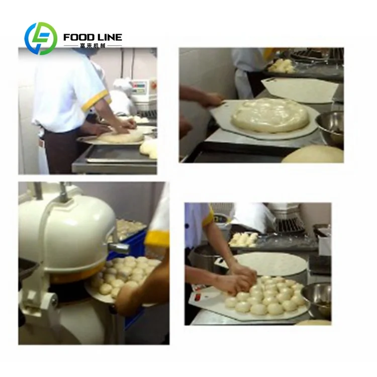 Custom Bakery Dough Divider and Rounder Machine Automatic Dough Ball Making Machine for Commercial Bread Production