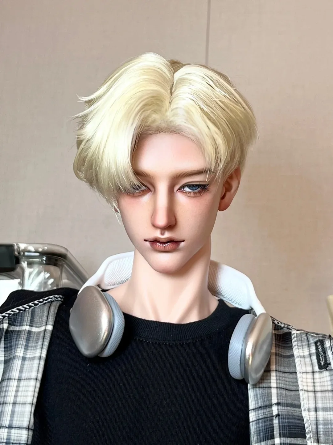 New 70cm BJD doll SD 1/3 zak Male Muscle Boy CANE-New Ver joint advanced resin spot makeup
