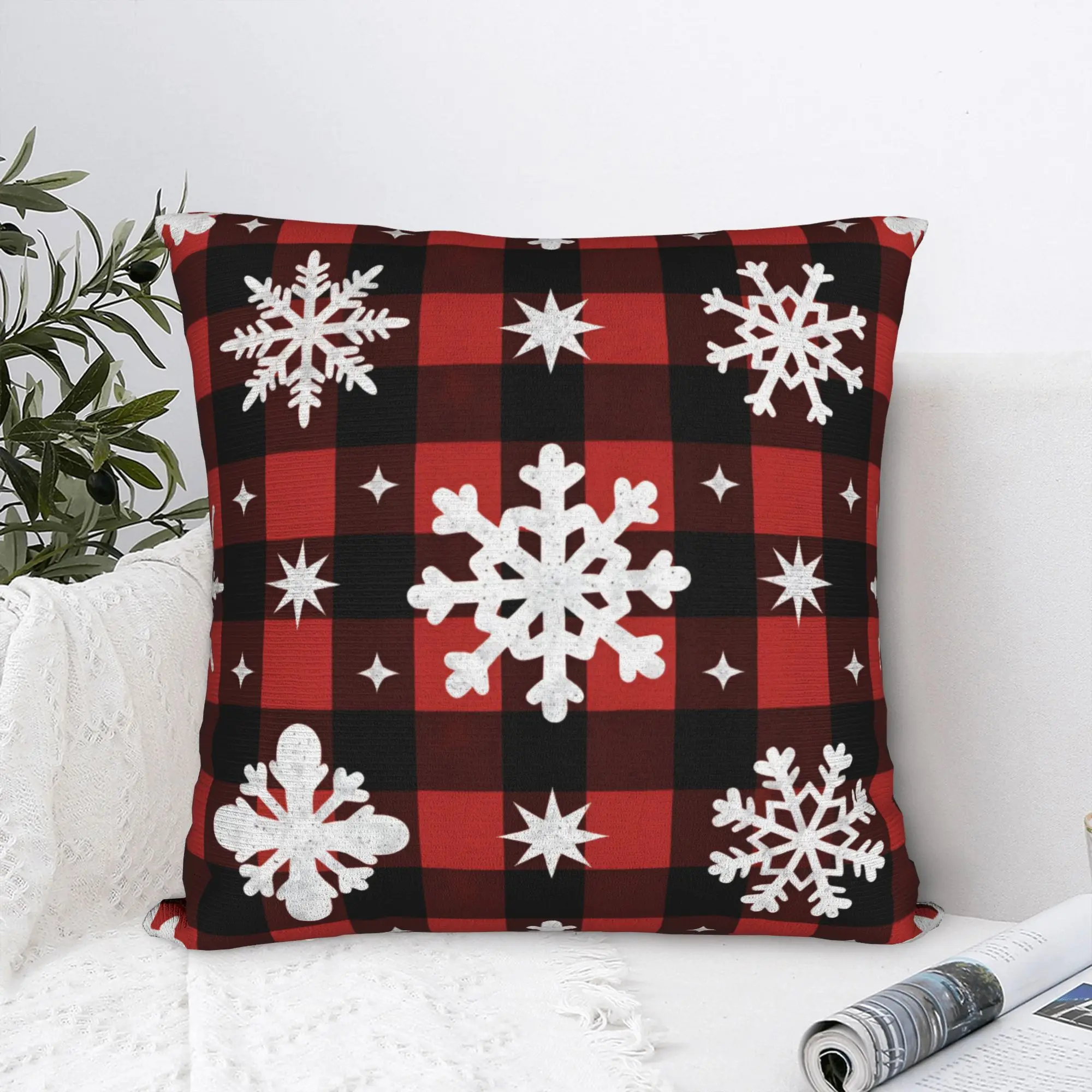 Christmas xmas Santa Claus Printed Pillowcases Cushion Cover  Pillow Covers Soft and Sweet Seater Decoration Zipper Multi Size