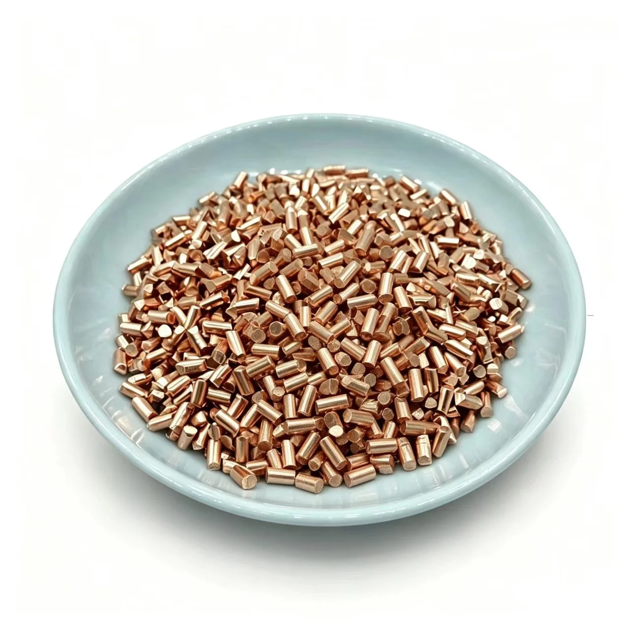 High Purity Copper Granules 99.99% Pure Copper Pellets Copper Particles for Laboratory Research, Metal Smelting, Electroplating,