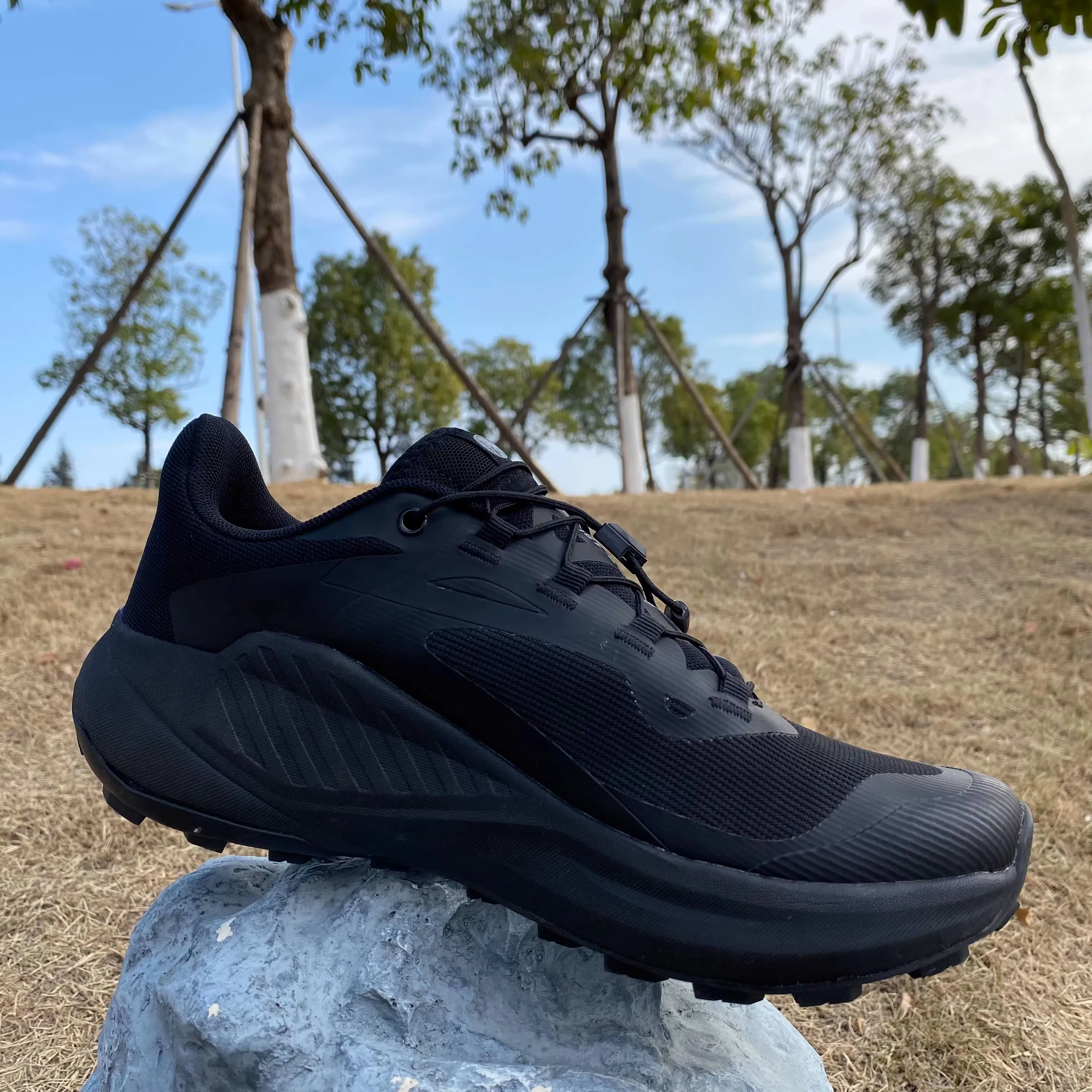 

2026 New Hiking Boots Men's Lace-Up Hiking Shoes Men's Wide-Fit Hiking Boots Men's Outdoor Hiking Boots