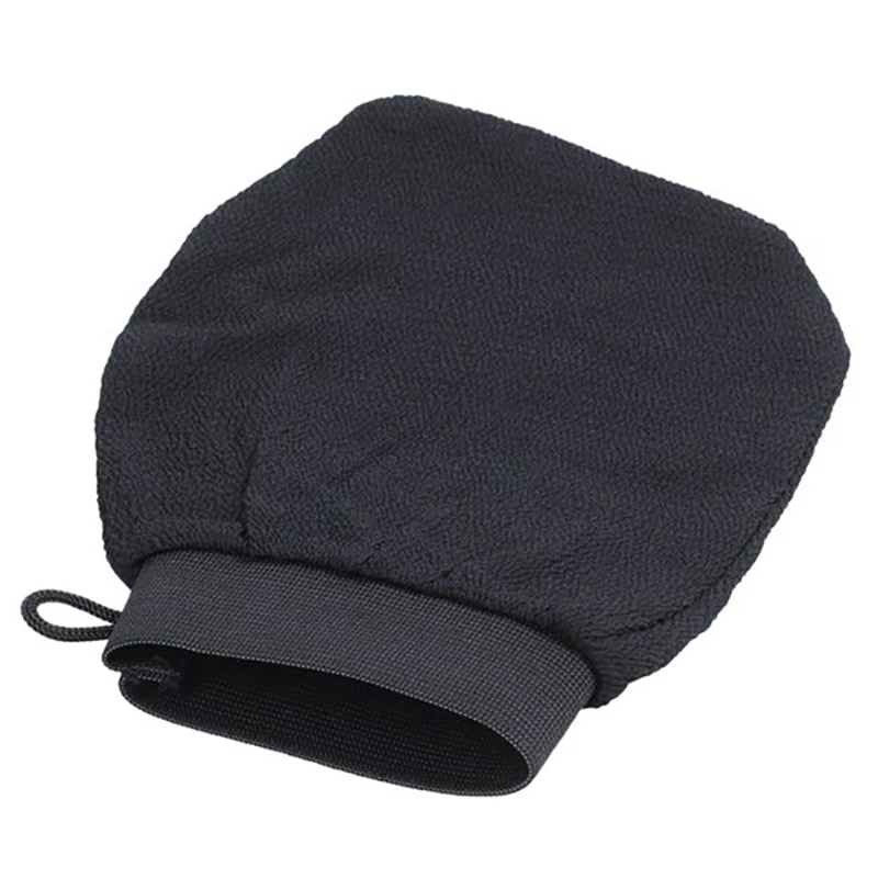 قفازات التدليك التقشير ، قفاز الغسيل الخلفي ، حمام دش ، ساونا ، الميت الصلب ، العناية بالبشرة ، مقشر ، 2 قطعة