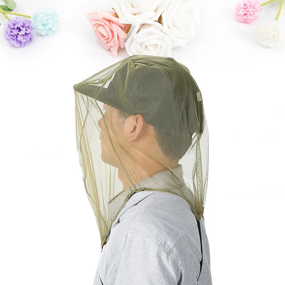 

Face Dust-proof and Mosquito-proof Cap Bee Veil Protective Men Women Netting