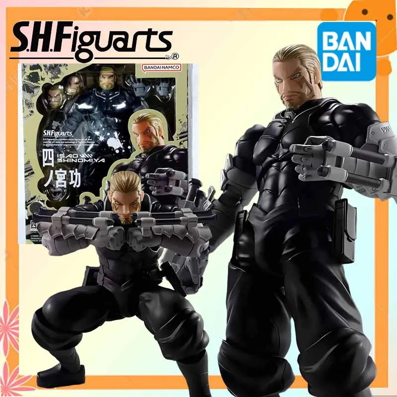 Oryginalny model SHF Kaiju No. od Bandai. 8 Kikoru Shinomiya ojciec SHINOMIYA Figurki Akcji Anime Zabawki Dla Chłopców/Dziewcząt/Dzieci Prezent