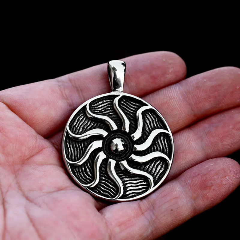 BEIER 2023 New Arrival Apollo Talisman Sun God Pendant For Men Punk Stainless Steel Men\'s Jewelry High Quality Wholesale