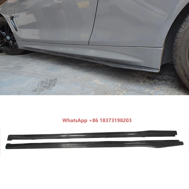 

Carbon Fiber Bumper Side Skirts F32 MT Carbon Side Skirt for BMW 4 Series F32 F33 F36 2014+