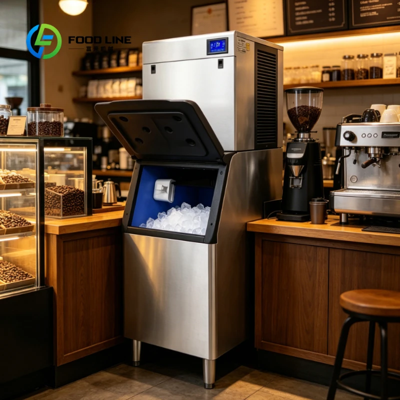 Commercial Ice Maker 200Kg Cube - Customized High Efficiency Commercial Ice Cube
