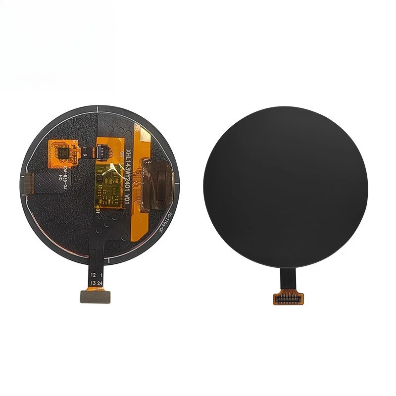 

1.43 inch 466 * 466 AMOLED display IPS round self-contained touch, smart wearable display