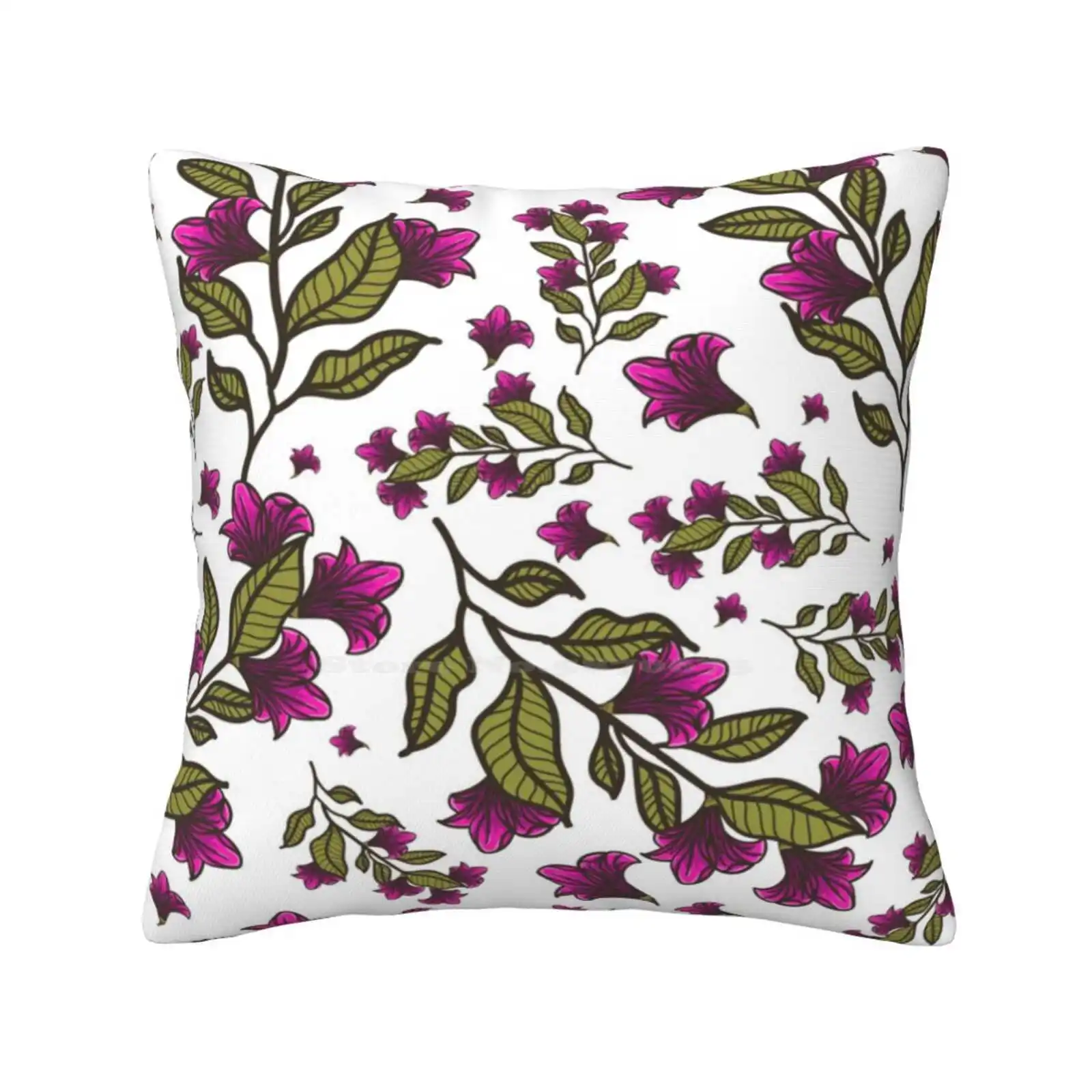 Flowers Cute Pattern Art Colorful Sweet Paisley Pillowslip Pillowcase Crafts Vintage Atmosphere Home Trends Positive