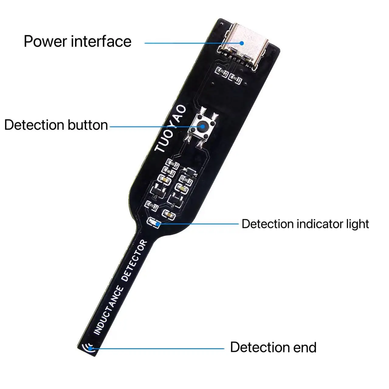 Inductance Tester Detector Phone Repair Motherboard Electromagnetic Induction Fault Check Repair Tools