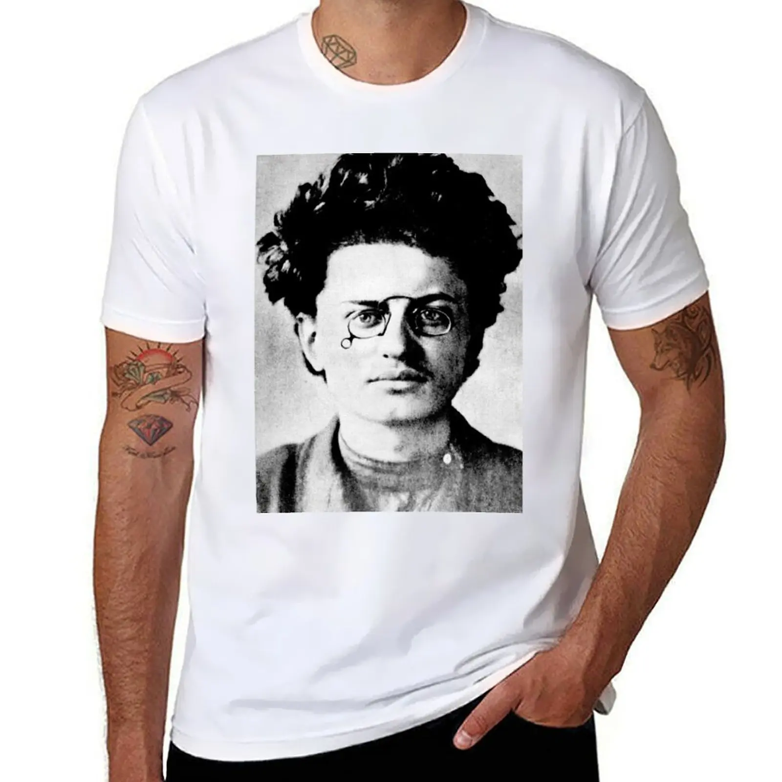 

Historical Hipsters - Leon Trotsky T-Shirt man t shirts graphic t shirts for man pack cotton T-Shirt