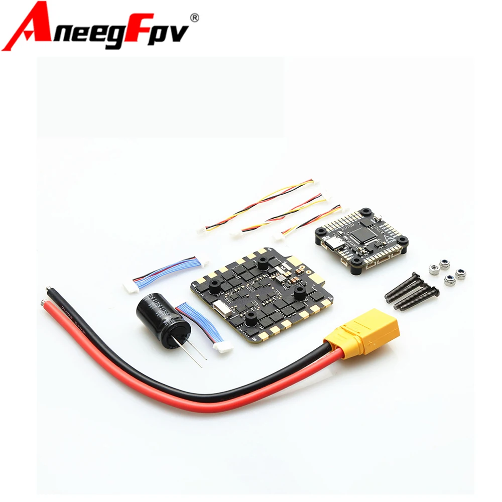 AneegFpv F722 F7 وحدة تحكم في الطيران 3-8S Lipo 5V/10V Dual BEC & 80A 4in1 BLheli_S ESC لـ RC 13 بوصة 15 بوصة FPV سباق بدون طيار #2