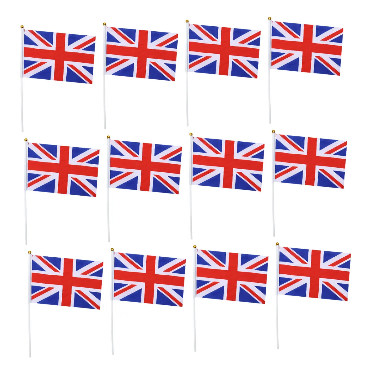 

50 Pcs Flags Hand Waving Italien Flagge Deko Party Banner Italienische Mit Stab Office