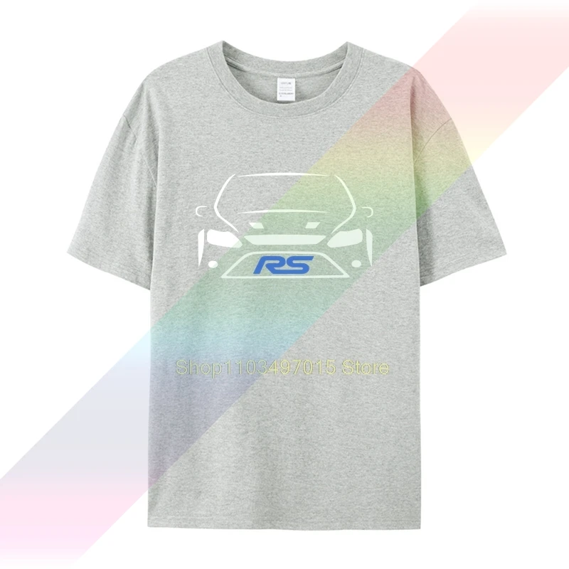 Top Quality Men\'s Summer T-Shirt 2019 3D Print T Shirt For Focus Rs Driver Turbo Mk1 Mk2 Mk3 Vintage Tee Shirts