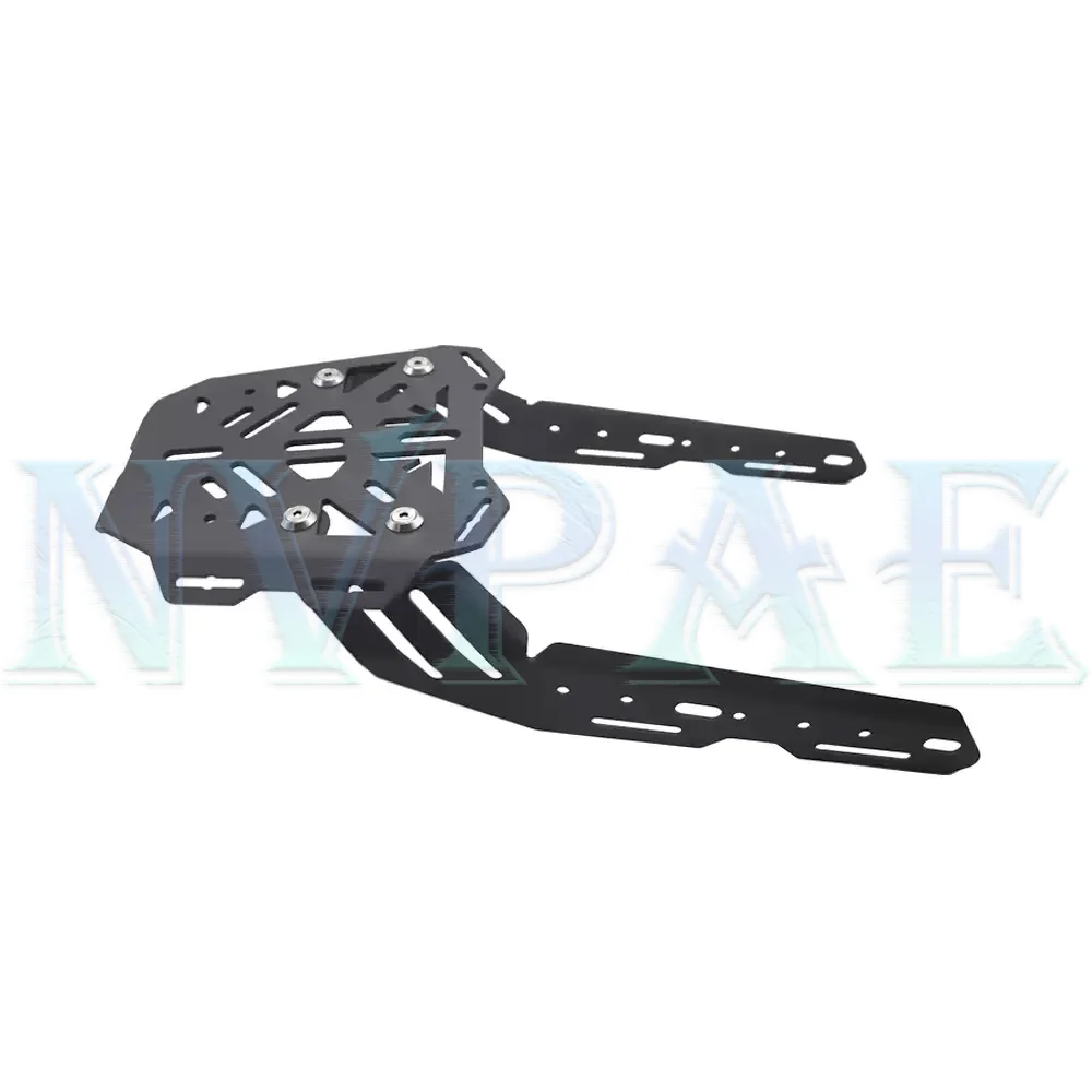 For Scrambler 400X Speed 400 Modified aluminum alloy luggage rack and trunk rack Carrier Black Aluminum Easy Install