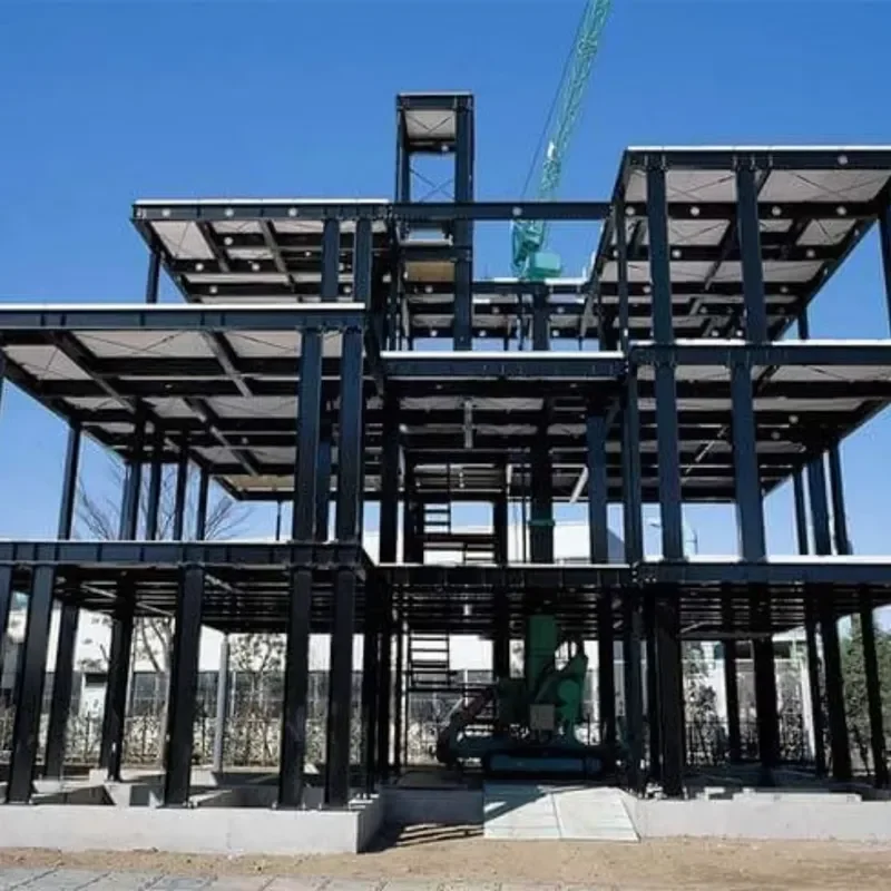 Modern Prefab Galvanized Steel Frame Building for Industrial Construction Projects