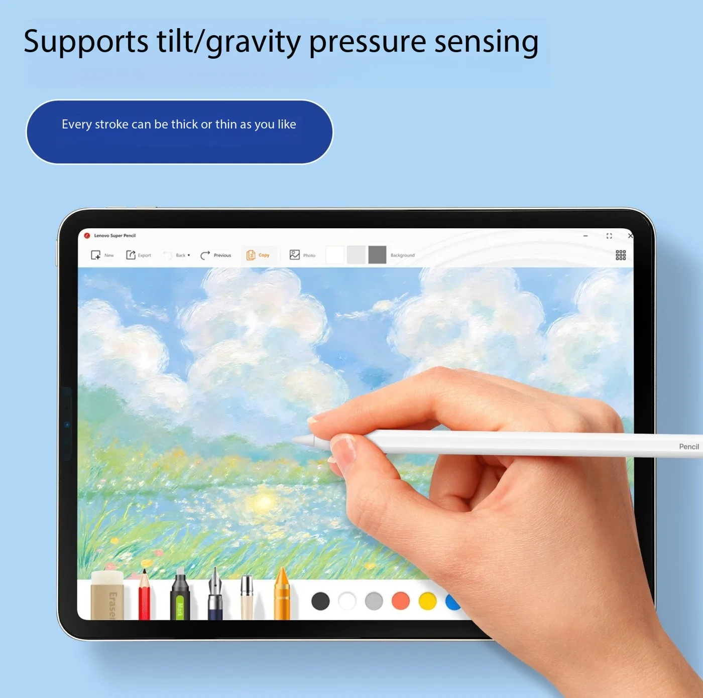 6 in 1Replacement Pencil Tips For Apple Pencil Pro/2nd Gen/1st Gen/USB-C, Upgraded iPad Pen Tips With Storage Case