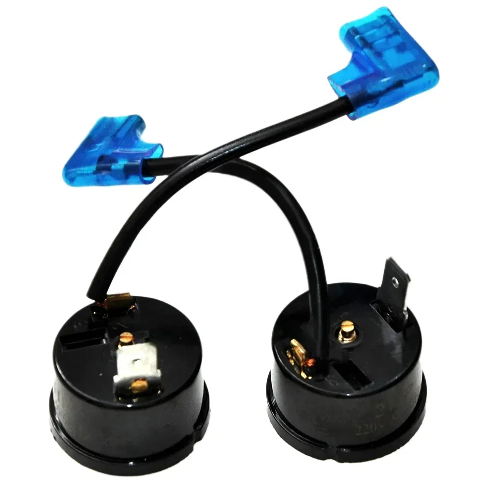 2Pcs 1/2HP 375W Refrigerator Thermal Overload Protector Compressor Replacement Part For Mini Refrigerator, Wine Center