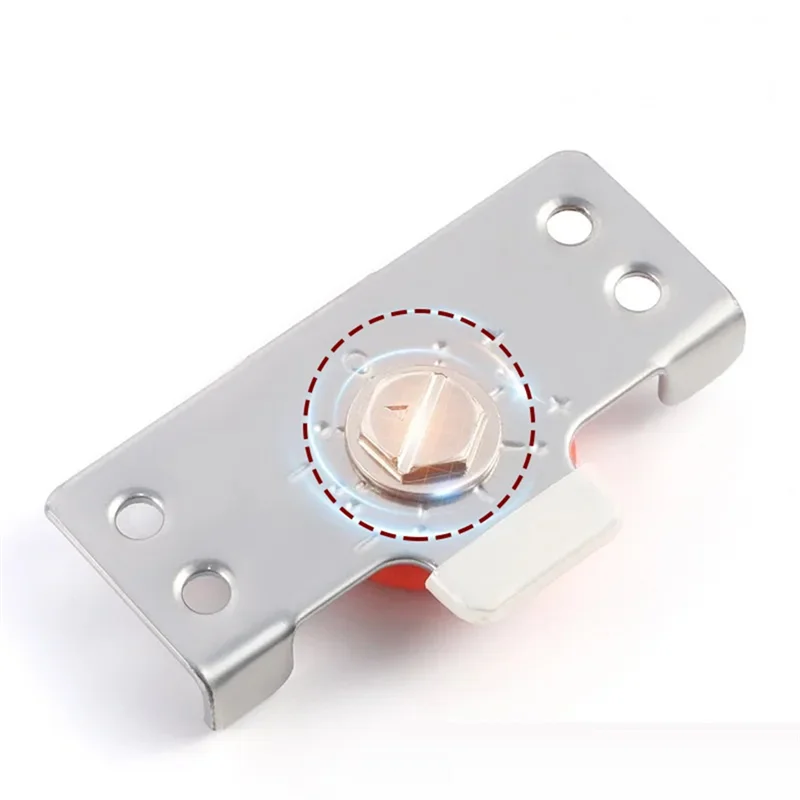 F-3C باب بكرة معدنية خزانة منزلقة دليل عجلة الشريحة السكك الحديدية الأسطوانة نافذة الأسطوانة الزجاجية