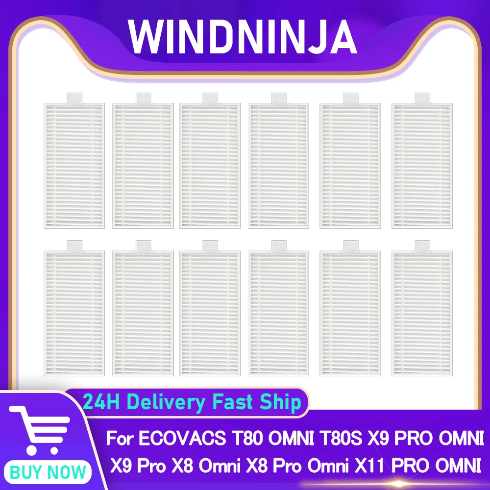 

HEPA-фильтр для ECOVACS X9 Pro X9 PRO OMNI X8 Pro Omni X8 Omni X11 PRO OMNI T80 OMNI T80S Yeedi M14 Plus, аксессуар для робота-пылесоса