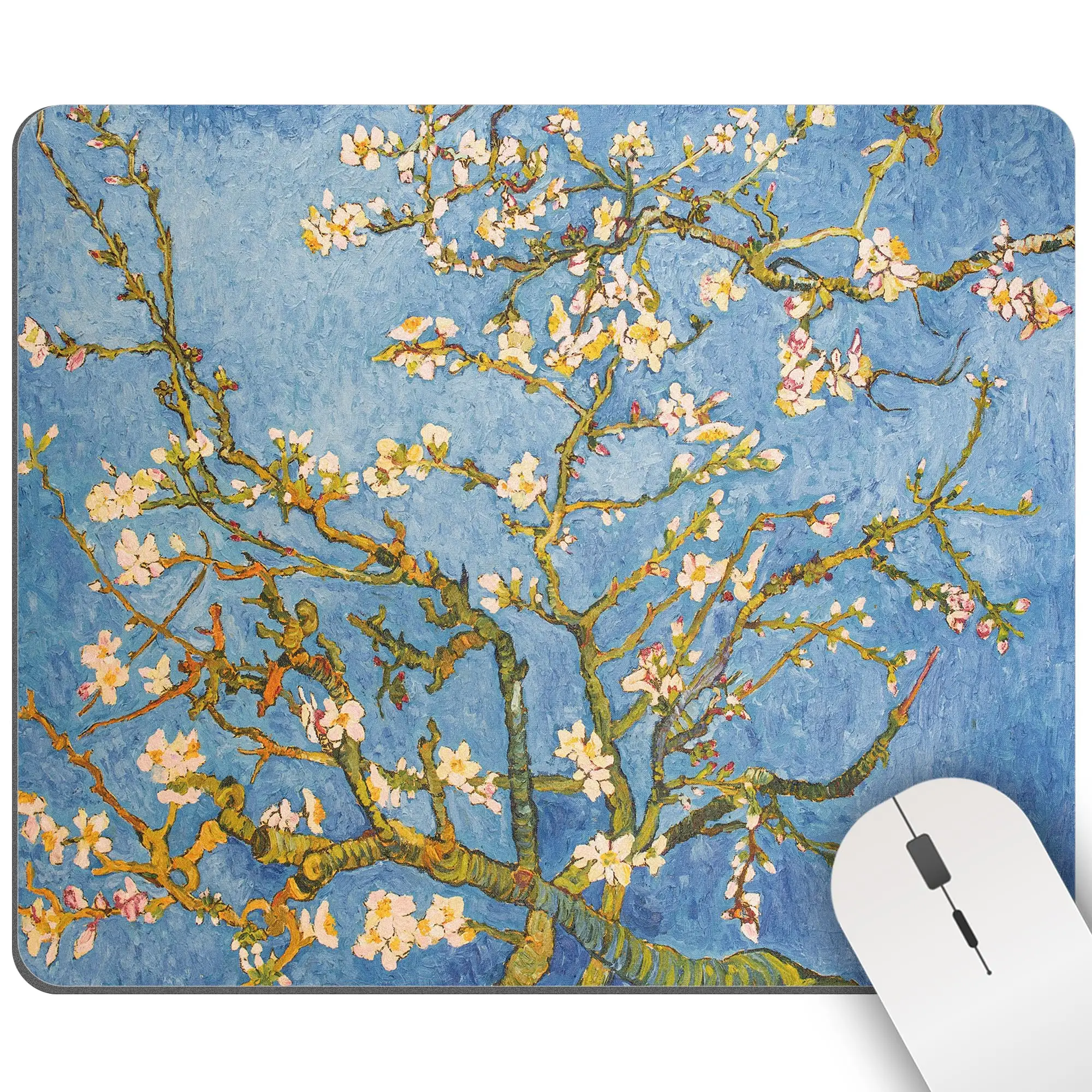 Hot-Selling Vintage Leaves Printing Square Mouse Pads Lock Edge Gaming Mousepad Mouse Mat Keyboard Mats Desk Pad 30x25cm