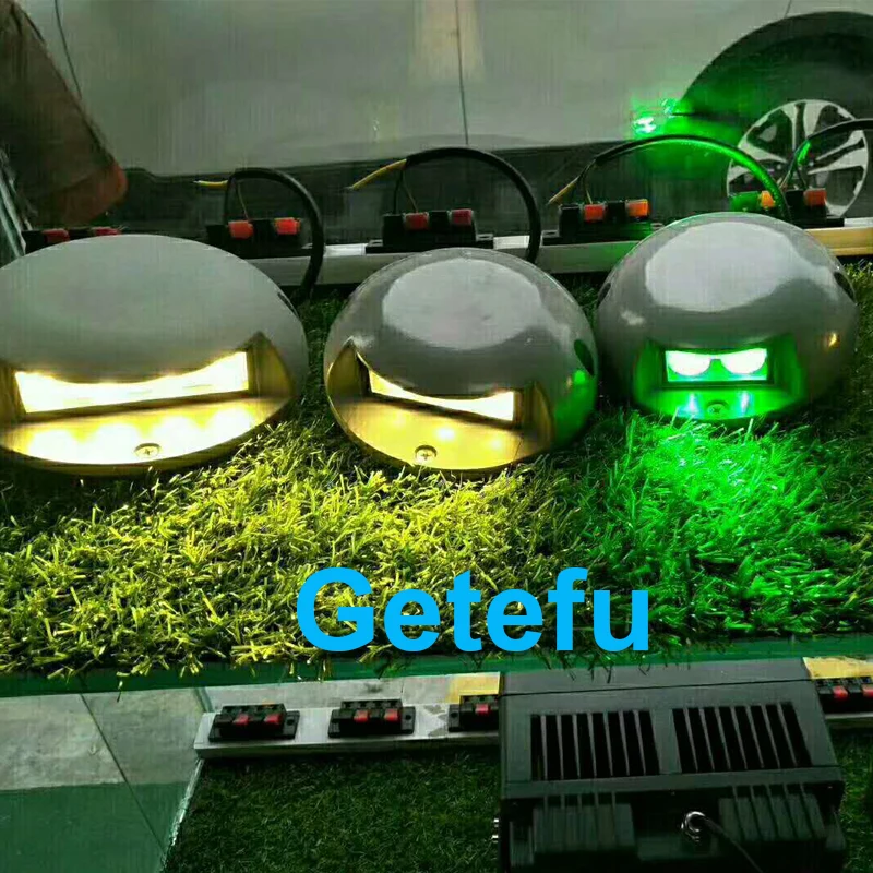 9W 6W 3W LED-Einbauleuchte für den Außenbereich, Untergrundbeleuchtung, Einbaustrahler-Set, IP67, DC12V-24V, Terrassenpflaster, Bodendeck, Treppenlampe – Detail 1